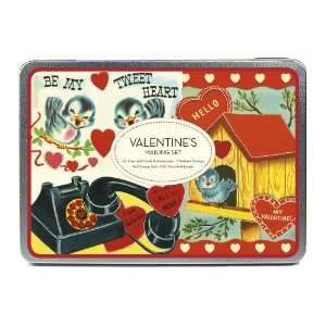  Cavallini & Co. Valentines Day Mailing Card Set Kit: Home 