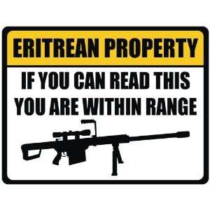  New Caution  Eritrean Property  Eritrea Parking Sign 