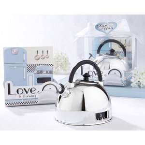 Love is Brewing Teapot Timer in Classic Retro Gift Box   Baby Shower 
