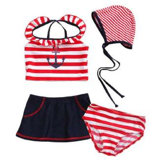 Girl Baby Swimwear Bikini Tankini Swimsuit Bather 2 3Y  