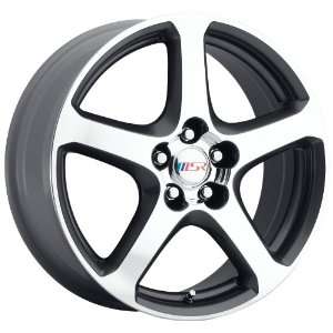  MSR 080 Polished Wheel (17x7/4x100mm): Automotive
