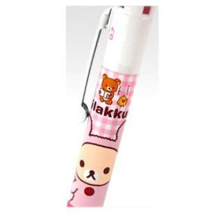 Cute & functional Rilakkuma Smart 4 Way 3 Color Pen : Pink
