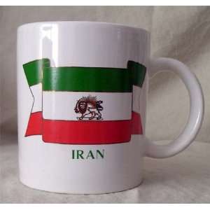  Persian Lion and Sun Coffee Mug Iran 