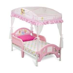  Disney Princess Toddler Bed with Canopy: Baby