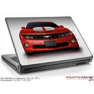   Laptop Skin 2010 Chevy Camaro Victory Red White Stripes: Electronics
