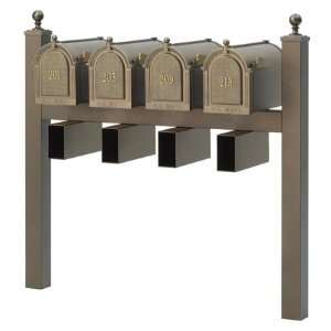  Whitehall Products Mailboxes with Quad Post: Home 