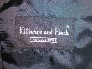 42S charcoal gray Kilburne & Finch Men Suit 36 x 25  