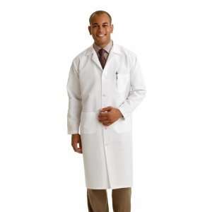  Medline Full Length Lab Coat   White, 56   Model 