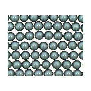  Marine Blue Shell Pearl Round 6mm Beads: Arts, Crafts 