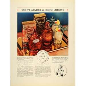  1934 Ad Frankfurt Whiskies Julep Whiskey Paul Jones 