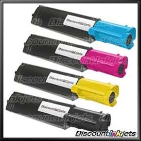 4pk Black Color Toner Cartridge for Dell 3000cn Printer  