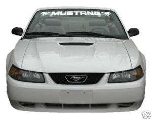 99 04 Ford Mustang Front Windshield Banner Vinyl Decal  