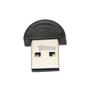 USB 2.0 Mini Nano Bluetooth V2.0 EDR Dongle Adapter Black High Quality 