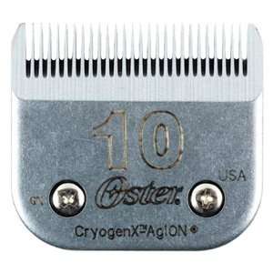  Oster Cryogen X Clipper Blade w/AgION, #10: Pet Supplies