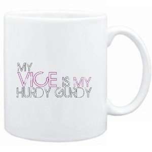   Mug White  my vice is my Hurdy Gurdy  Instruments