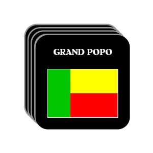  Benin   GRAND POPO Set of 4 Mini Mousepad Coasters 