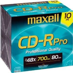  48X Pro Quality Write Once CD R Case Pack 2 Electronics