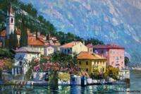 THIS CANVAS HAS BEEN HAND EMBELLISHED BY HOWARD BEHRENS HIMSELF USING 