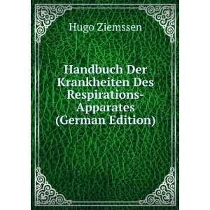  Handbuch Der Krankheiten Des Respirations Apparates 