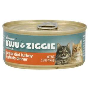  Buju & Ziggie Food for Cats, Special Diet Turkey & Giblets Dinner 