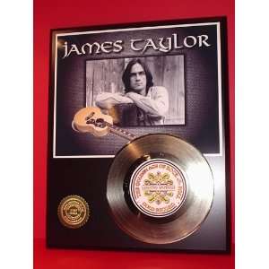  James Taylor 24kt Gold Record LTD Edition Display ***FREE 