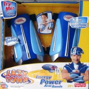   Lazy Town Roleplay Toy Sportacuss Energy Power Arm Bands: Toys