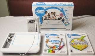 Nintendo Wii uDraw Game Tablet Bundle w/ 2 Wii Games > uDraw Studio 