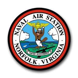  US Navy Naval Air Station Norfolk, Virginia Decal Sticker 