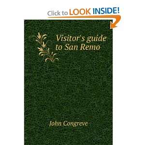 Visitors guide to San Remo John Congreve  Books