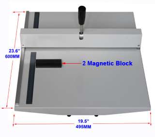 New Manual 18 460MM Paper Card Scoring Creasing Machine Creaser 