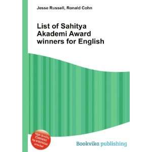  List of Sahitya Akademi Award winners for English: Ronald 