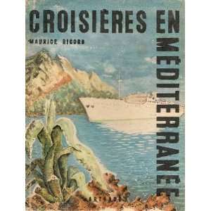  Croisieres en mediterranée Ricord Maurice Books