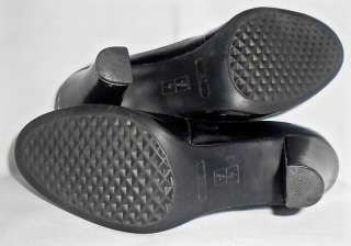 A2 AROSOLES Black Open toe 9M womens shoes pumps heels  