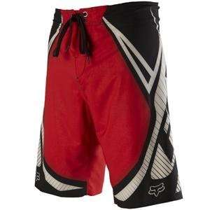  Fox Racing Revel Weld Boardshorts   32/Flame Red 