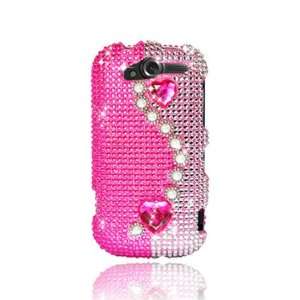 HTC T Mobile myTouch 4G (HD) Full Diamond Graphic Case   Pearls on 
