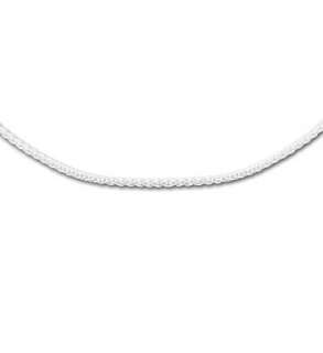 Sterling silver Italian Wheat Chain 7 Inches  