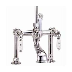   Tub Filler & Shower System Clawfoot Tub Faucet   Ch: Home Improvement