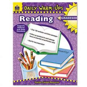  Teacher Created Resources Daily Warm Ups: Reading BOOK,DWU 