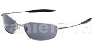 NEW Oakley Titanium Whisker Sunglasses Titanium/Grey  