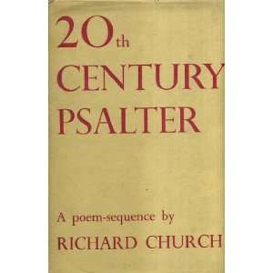  Twentieth Century Psalter Richard Church Books
