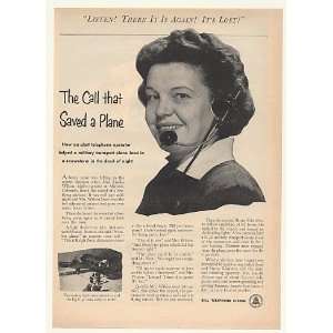   Lucille Wilson Alamosa CO Saved Plane Print Ad (43693)