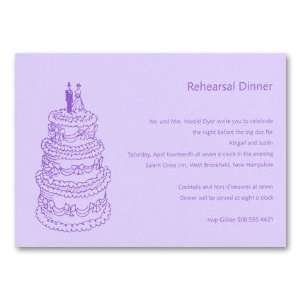  Wedding Cake Invitation by Checkerboard: Kitchen & Dining