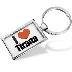  Keychain I Love Tirana region: Albania   Hand Made, Key 