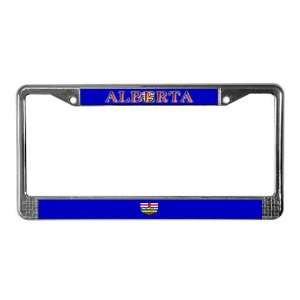  Alberta Albertan Flag Canada License Plate Frame by 