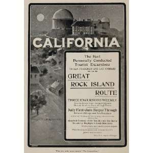   Great Rock Island Train Route   Original Print Ad