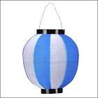 Japanese Traditional Lantern CHOUCHIN Blue & White  