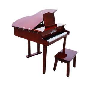  Concert Grand Piano with Matching Bench   Color Black 