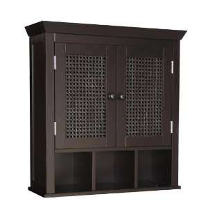  Savannah Two Door Wall Cabinet by Elegant Home Fashions 