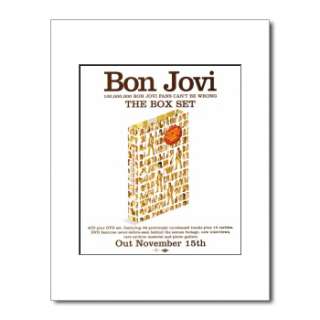BON JOVI   Bounce Tour 2003   Matted Mini Poster  