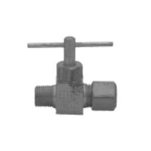 Needle Valve 014 Compression, Straightway with External Pipe Thread 